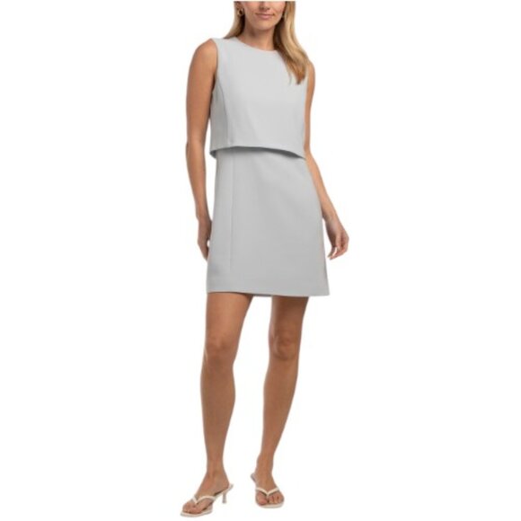 THEORY Sculpted Mini Dress - Picture 1 of 4